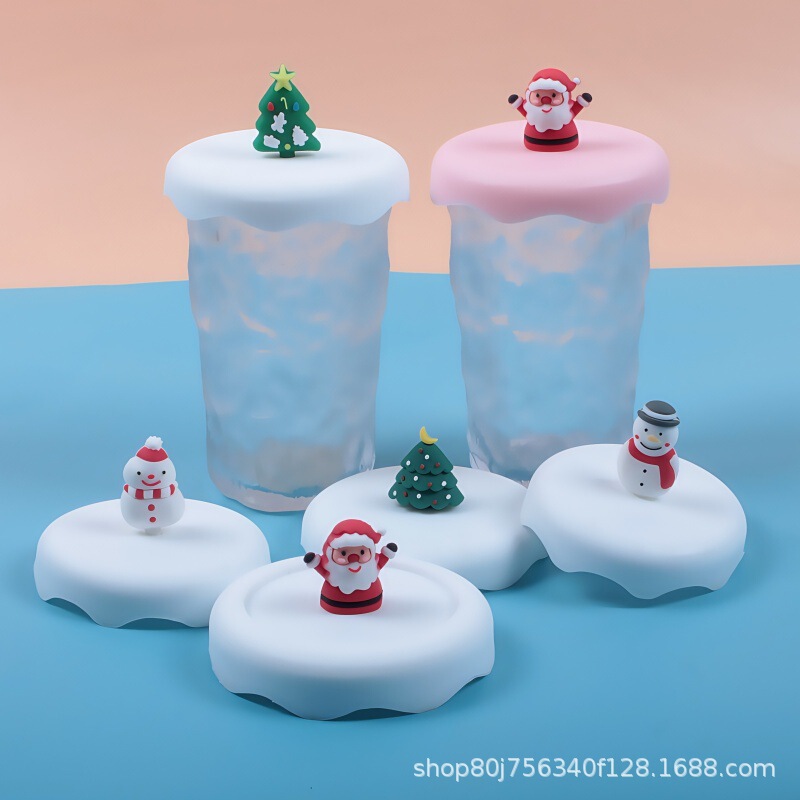 Christmas Silicone Cup Cover Snow Cup Cover Tea Cup Cover Ceramic Cup Mug Cover Round Cup Cover Food Grade Christmas Silicone Cup Cover Snow Cup Cover Tea Cup Cover Ceramic Cup Mug Cover Round Cup Cover Food Grade