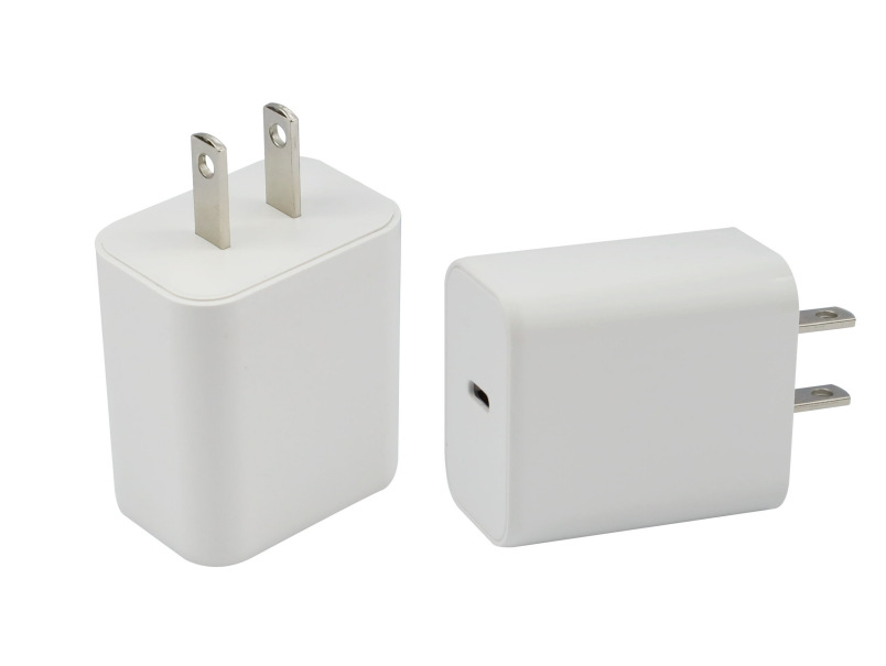 工厂直供30W美规电源外壳 单C接口适配器外壳  大功率充电器外壳