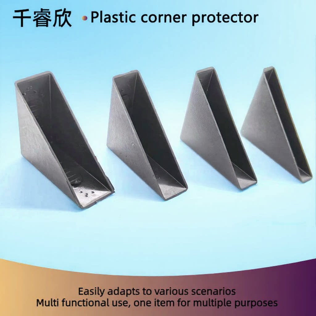 钢化玻璃护角塑料防撞护角相框板材铁皮防划伤运输包装防撞保护角