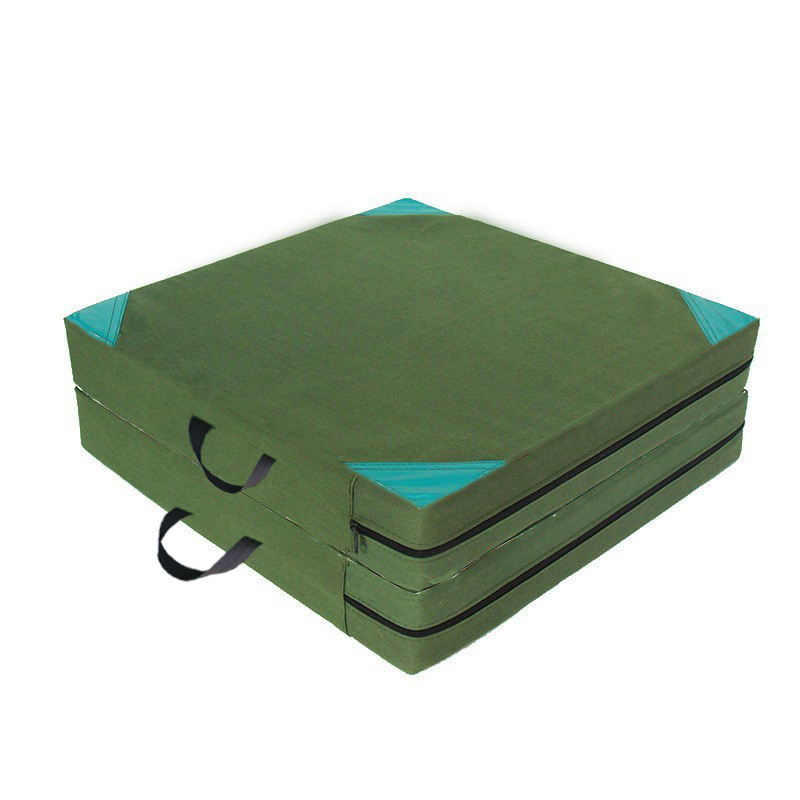Folding Gymnastics Mat, Thickened for Students, Sit-Up Mat for High School Entrance Exams, Taekwondo and Martial Arts Practice Sponge Yoga Mat