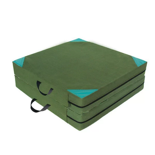 Folding Gymnastics Mat, Thickened for Students, Sit-Up Mat for High School Entrance Exams, Taekwondo and Martial Arts Practice Sponge Yoga Mat