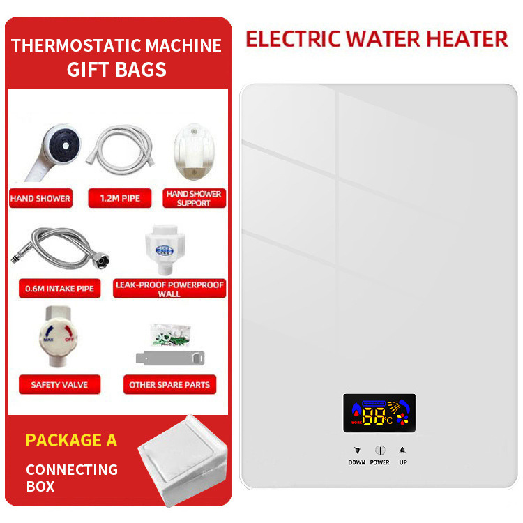 国境を越えたインスタント電気温水器 110V 家庭用インスタント加熱小型シャワーインテリジェント恒温バス省エネ|undefined