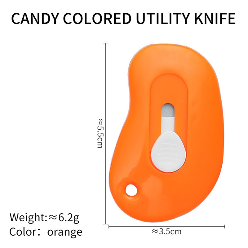 Cuchillo pequeño simple Mini cuchillo portátil Papel de corte de oficina Cuchillo de uso general para abrir Cuchillo expreso