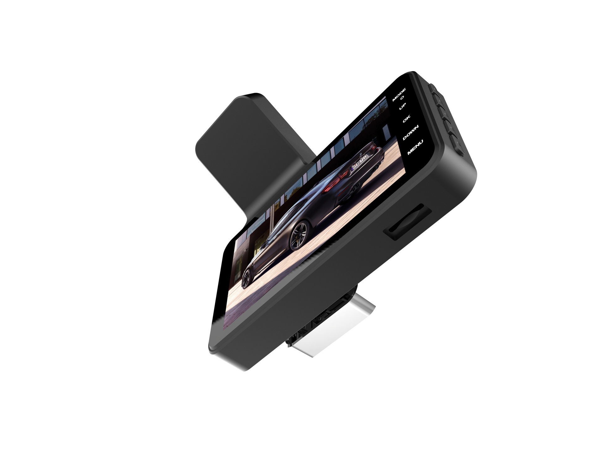 Hidden Dash Cam Front and Rear Dual Recording 1080P 4-inch Screen