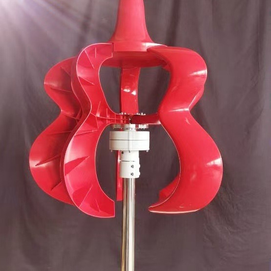 新款宝葫芦型垂直轴风力发电机 微风启动路灯专用