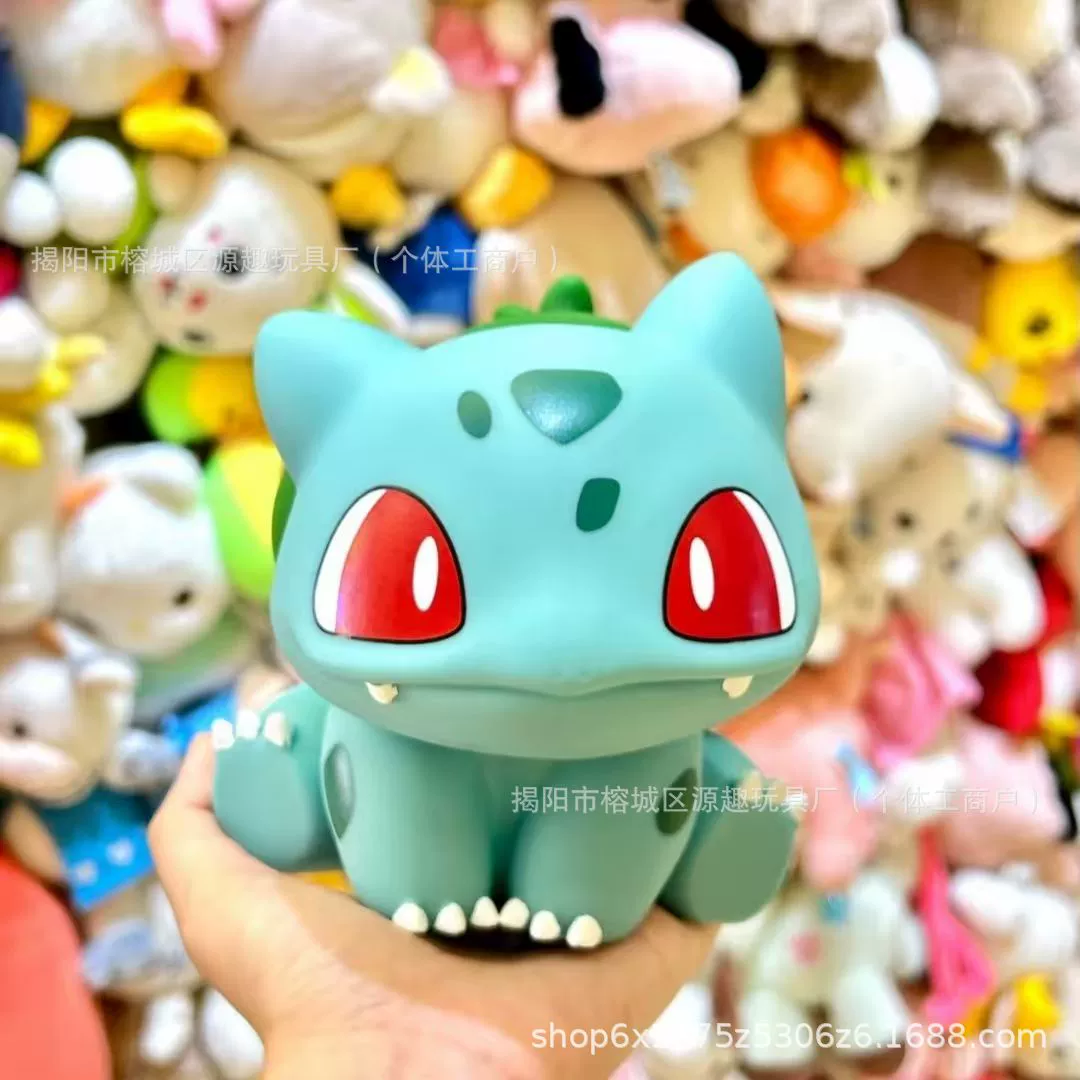 Фигурки и игрушки Pokémon Eevee, Jigglypuff, Bulbasaur.