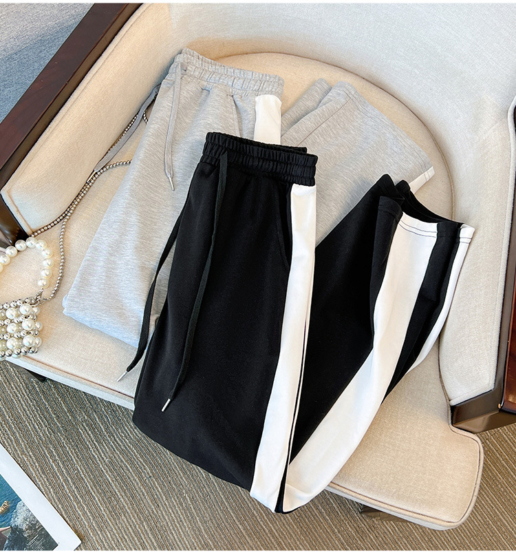Pantaloni larghi donna pantaloni casual comodi per donna_voghion.com