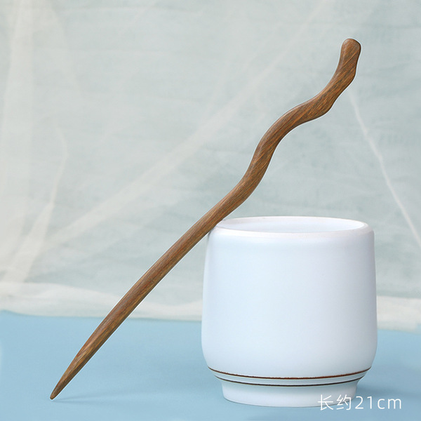 Chinese hairpin green sandalwood