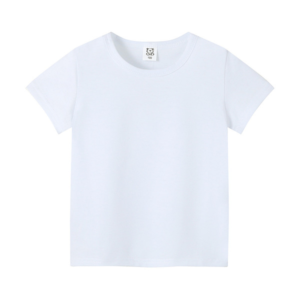 solid children's T-shirt for men and women