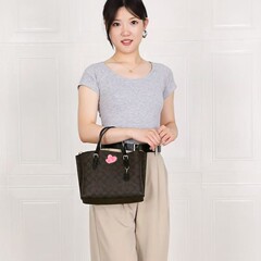 coac レディースバッグ 新品 mollie25 トートバッグ 高級通勤 万能ハンドバッグ シングルショルダー クロスボディバッグ 大容量