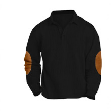 跨境秋冬新款卫衣3D数码印花立领男士街头潮流拉链门禁套头卫衣