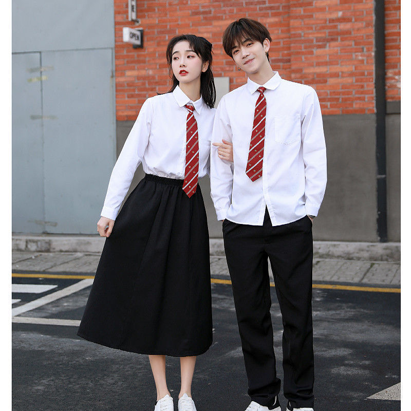 クラス制服 学院風 夏服セット 高校制服 中学生男女兼用 演奏会衣装 清新で甘いスタイル|undefined