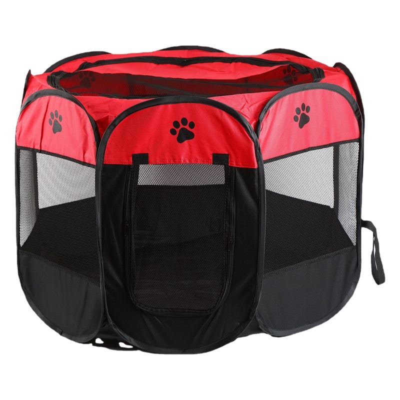 Gato sala de parto gato nido octogonal mascota valla perrera tienda al aire libre plegable mascota embarazo entrega Sala Amazon