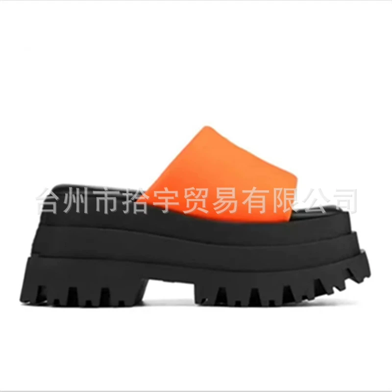 Летние модные slippers на платформе, обувь, сандалии, (Физические лица), европейский стиль