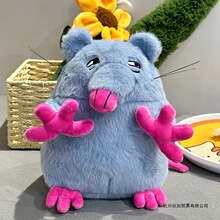 比萨塔老鼠毛绒玩具游戏周边跨境热销图片色动物其他长毛绒中国