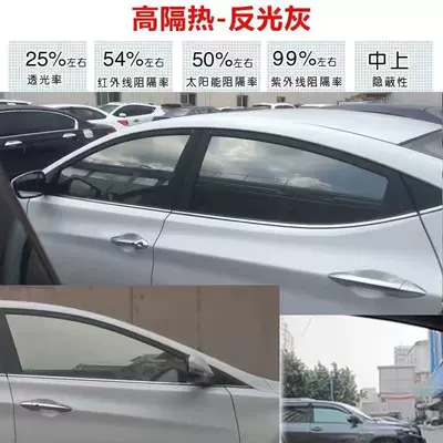 Automotive Film – Car film whole car film sunscreen - reflective-gray-4-side-windows-plus-rear-gear