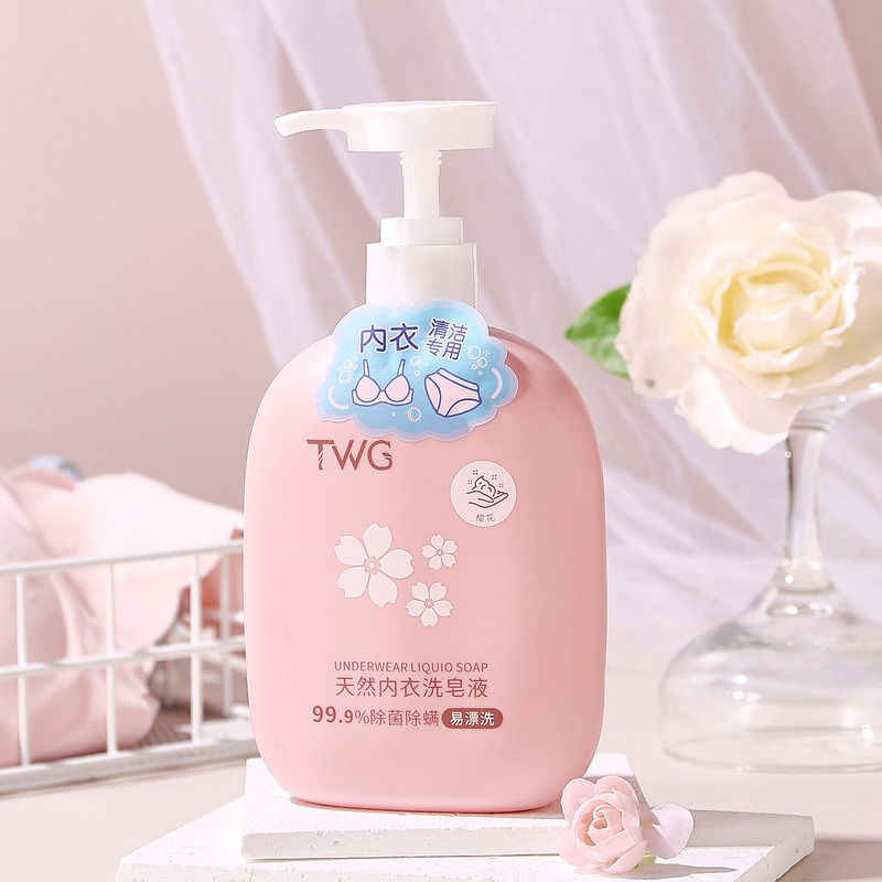 TWG ナチュラル 下着 洗濯洗剤 洗濯石鹸 女性用 血液汚れ除去・消臭・黄ばみ除去 香り付き洗濯洗剤|undefined