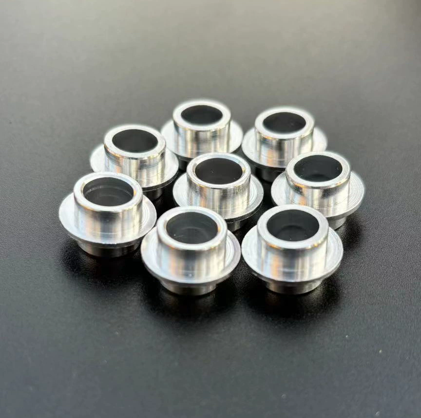 Роликовые коньки плоские цветочные туфли центр оси втулка НЛО Алюминиевые 10.3mm