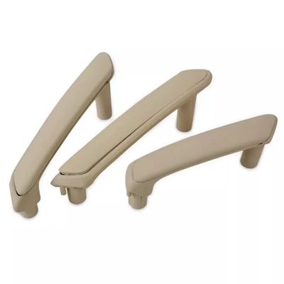 Armrest Black Rice Gray, Armrest, handle, handle - beige-interior-door-handle-3-piece-set