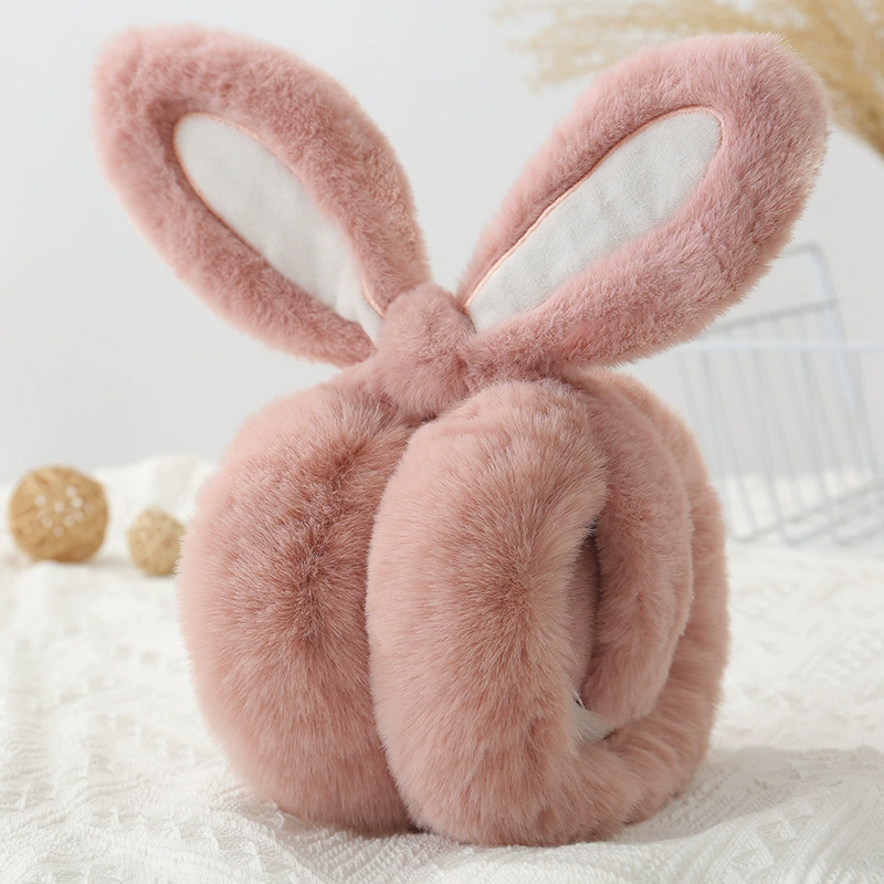 Keep warm headphones, universal cute earmuffs with bow for elementary school students, ear protection, Korean style