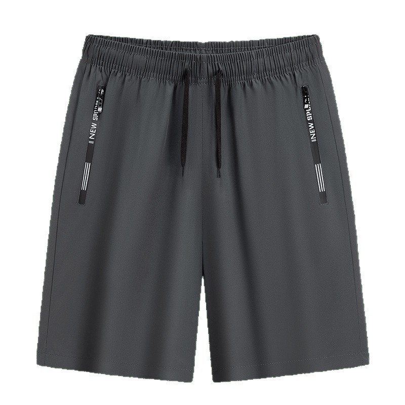 Pantalones cortos de hombre de tamaño king, pantalones de verano delgados, pantalones de hielo de hombre, pantalones de playa deportivos sueltos, pantalones transfronterizos image 9