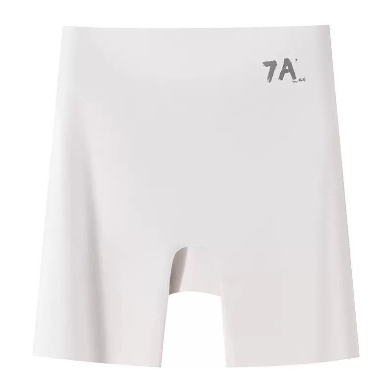 7A calzoncillos antibacterianos de cintura alta para el abdomen para mujeres que levantan las caderas para dar forma a los pantalones de seguridad de la entrepierna inferior gris y azul, pantalones de yoga para el abdomen inferior