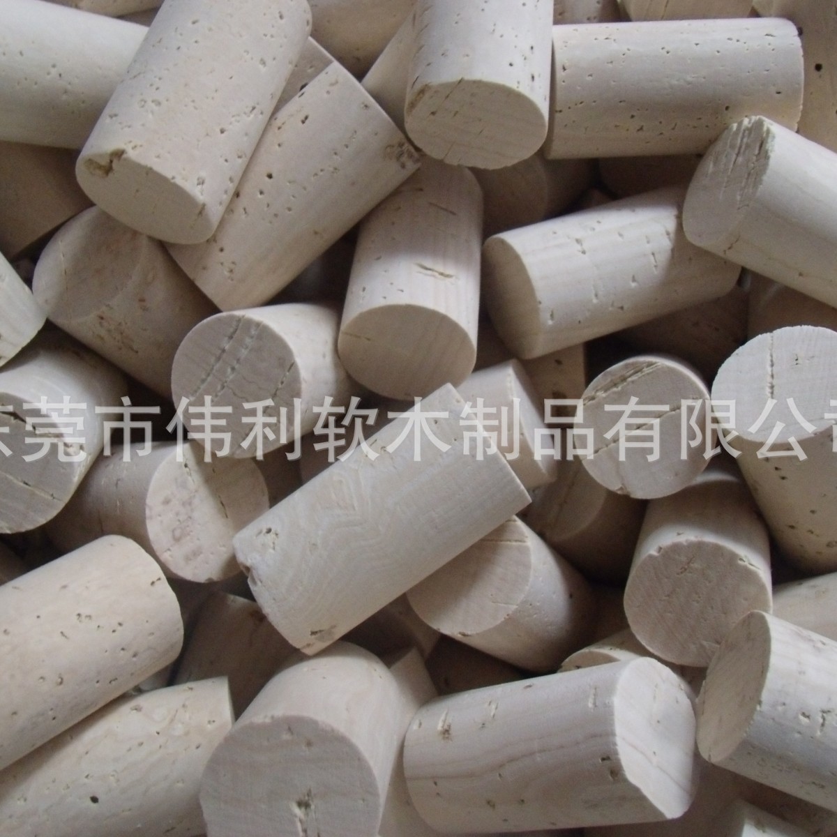 原木塞软木塞源头工厂直销葡萄酒软木塞FSC认证工厂