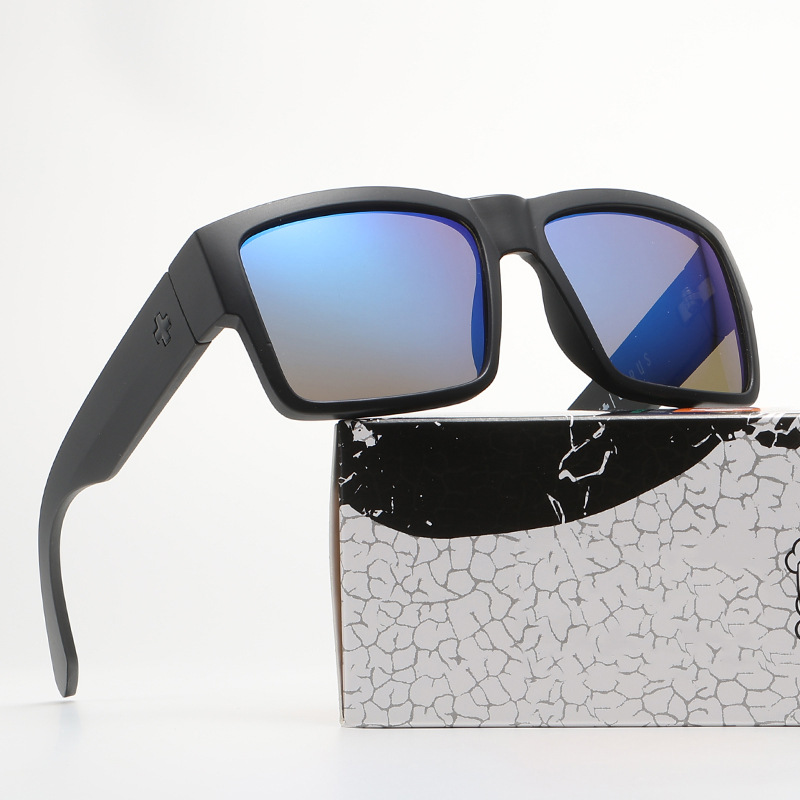Women's Polarized Square Sunglasses Colorful Frame For Cycling_voghion.com