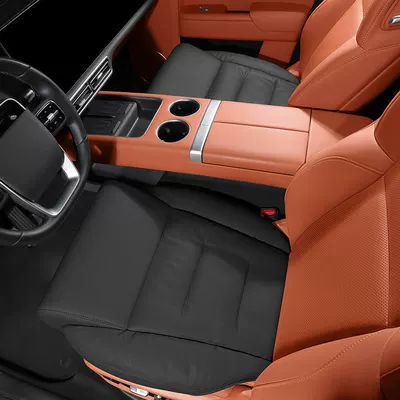 Seat cushion, seat cover: Superb, Kamiq, Karoq, Rapid - fully-enclosed-memory-foam-seat-cushion-noble-black-2-front-seats