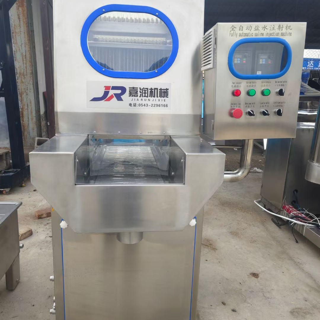 120针全新未使用盐水注射机肉类注射腌制机鱼肉鲈鱼注射料水机