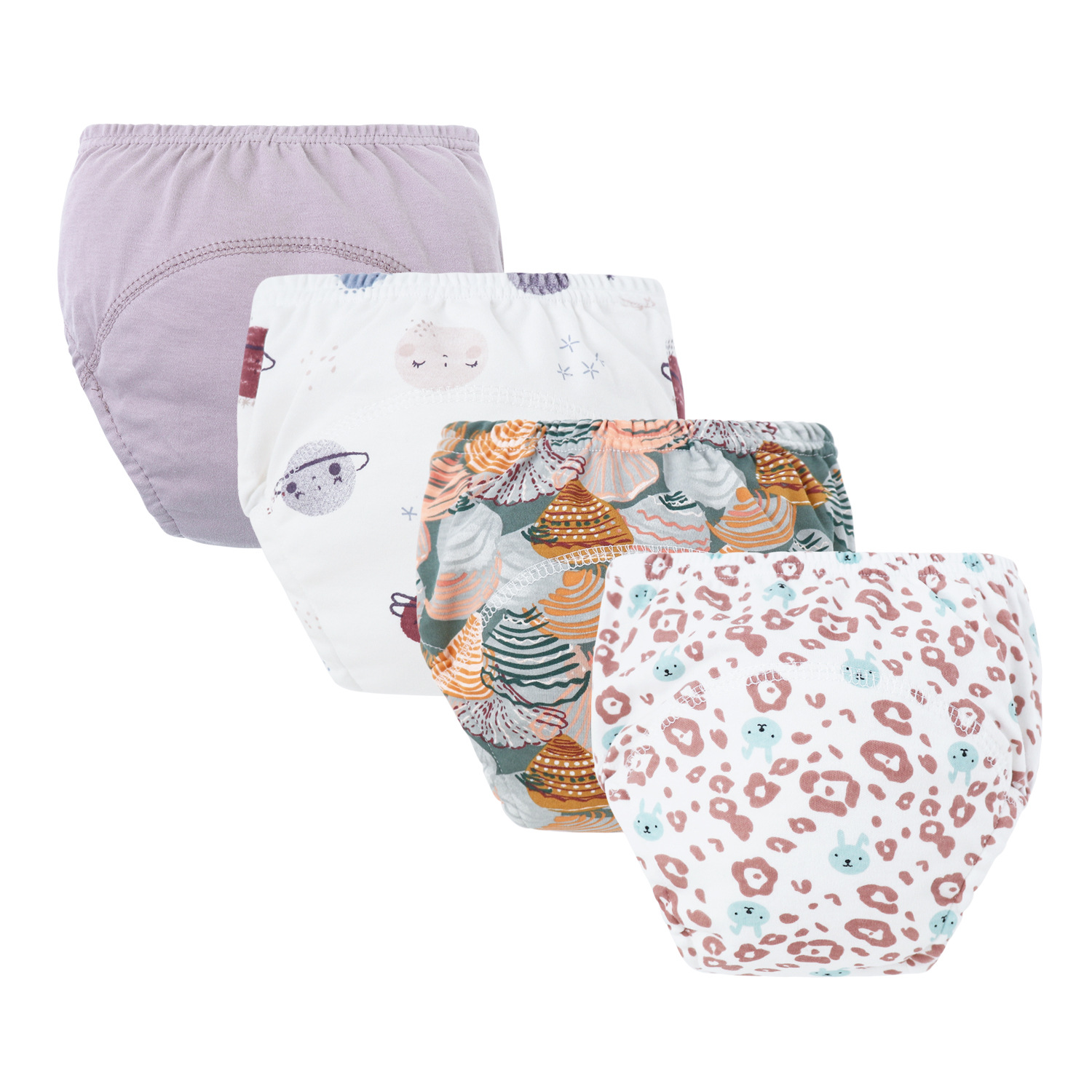 Calzón de Entrenamiento Lavable para Bebé de Algodón Puro Reutilizable para Bebés y Niños Pequeños image 25