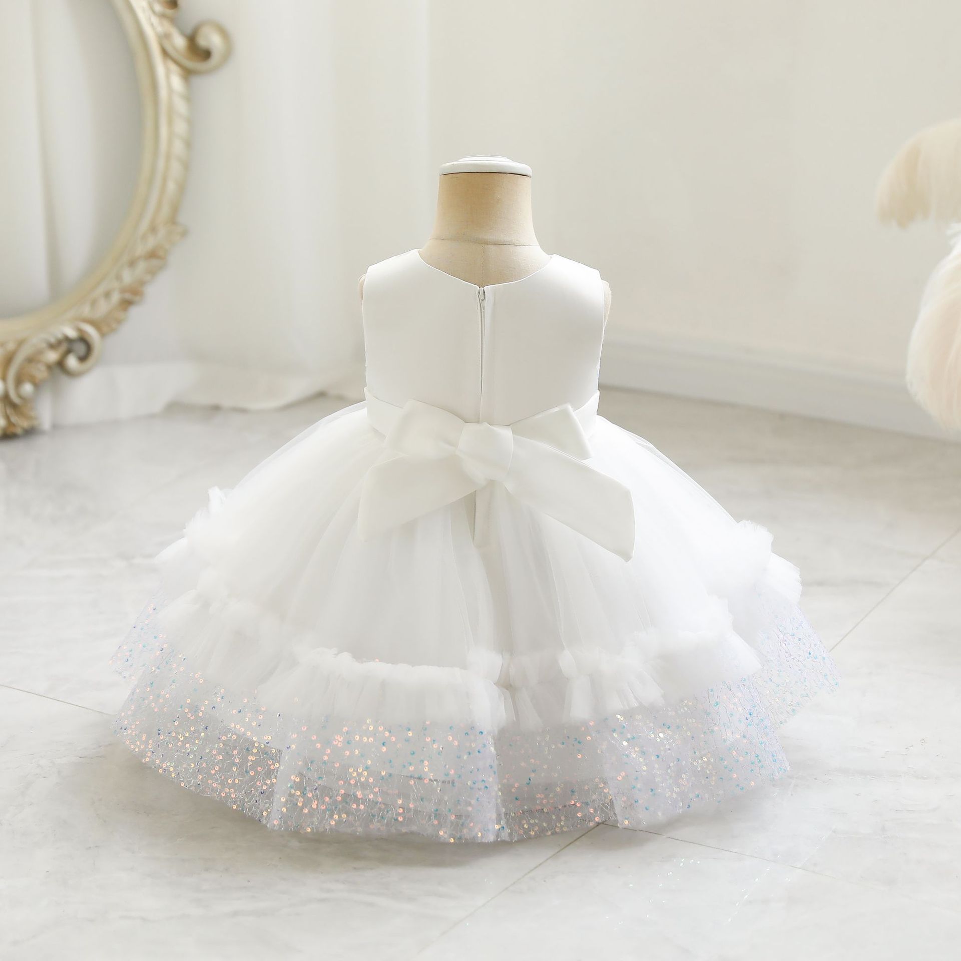 vestido de princesa infantil