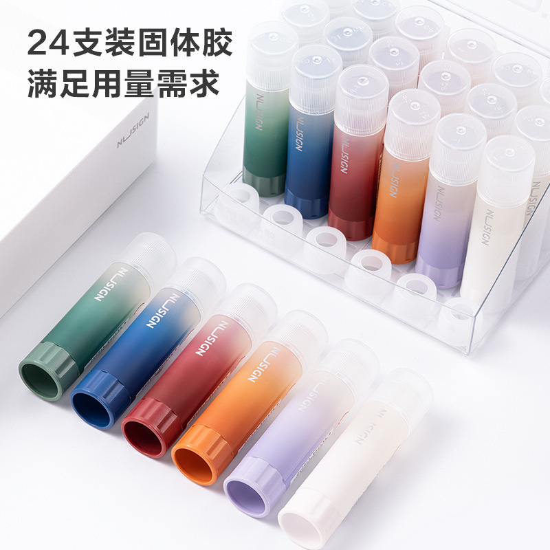 デリニュース NS193 固形接着剤オフィス金融ペースト紙幣環境に優しいスティックのり学生手作り高粘度 diy|undefined