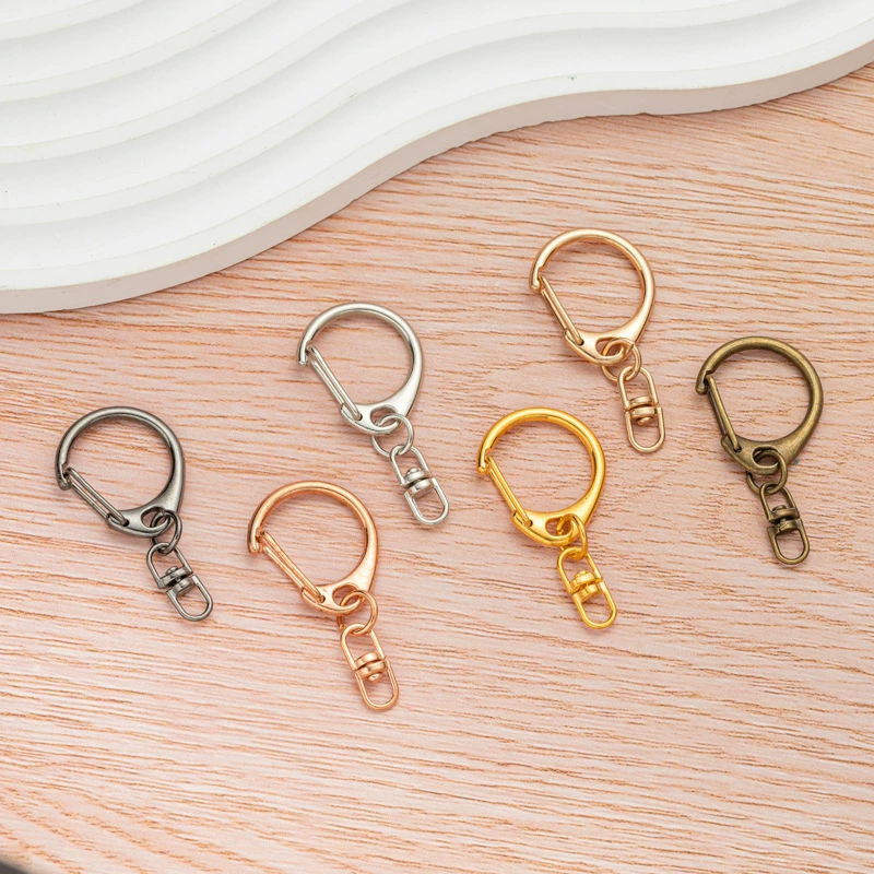 Прямые поставки с завода различных вариантов ключниц-застежек из цинкового сплава в форме буквы C, аксессуаров для ключей, небольших подарков, подвесок для плюшевых игрушек.