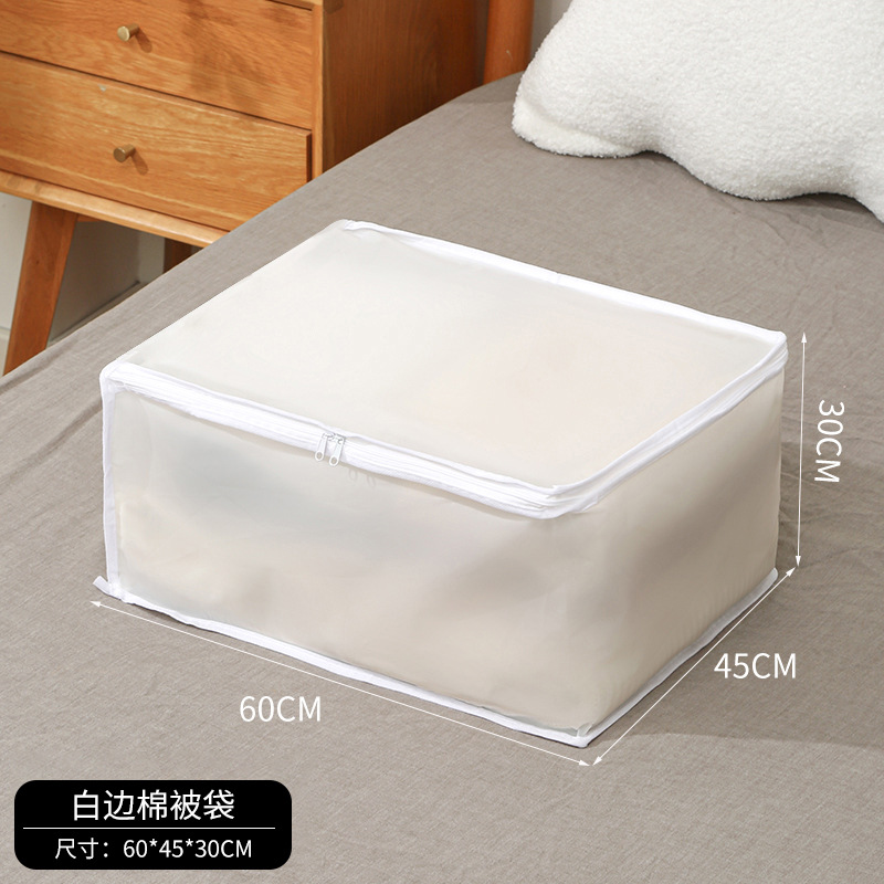 2023 nueva bolsa de almacenamiento de edredón de algodón EVA ropa visual caja de almacenamiento de edredón a prueba de polvo a prueba de humedad bolsa de embalaje de equipaje