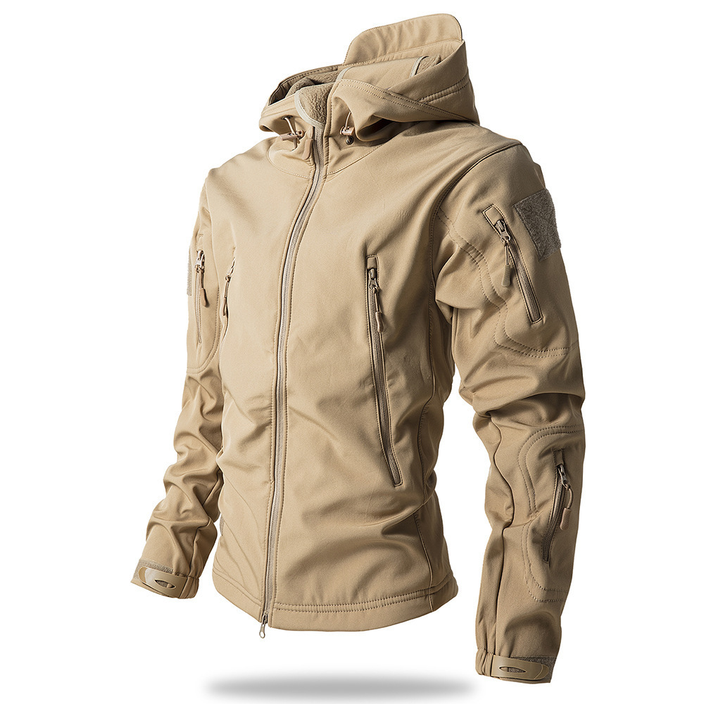 3 - en - 1 para hombres todo el tiempo camuflado chaqueta de moda chaqueta de moda ventilador chaqueta de asalto deportivo al aire libre