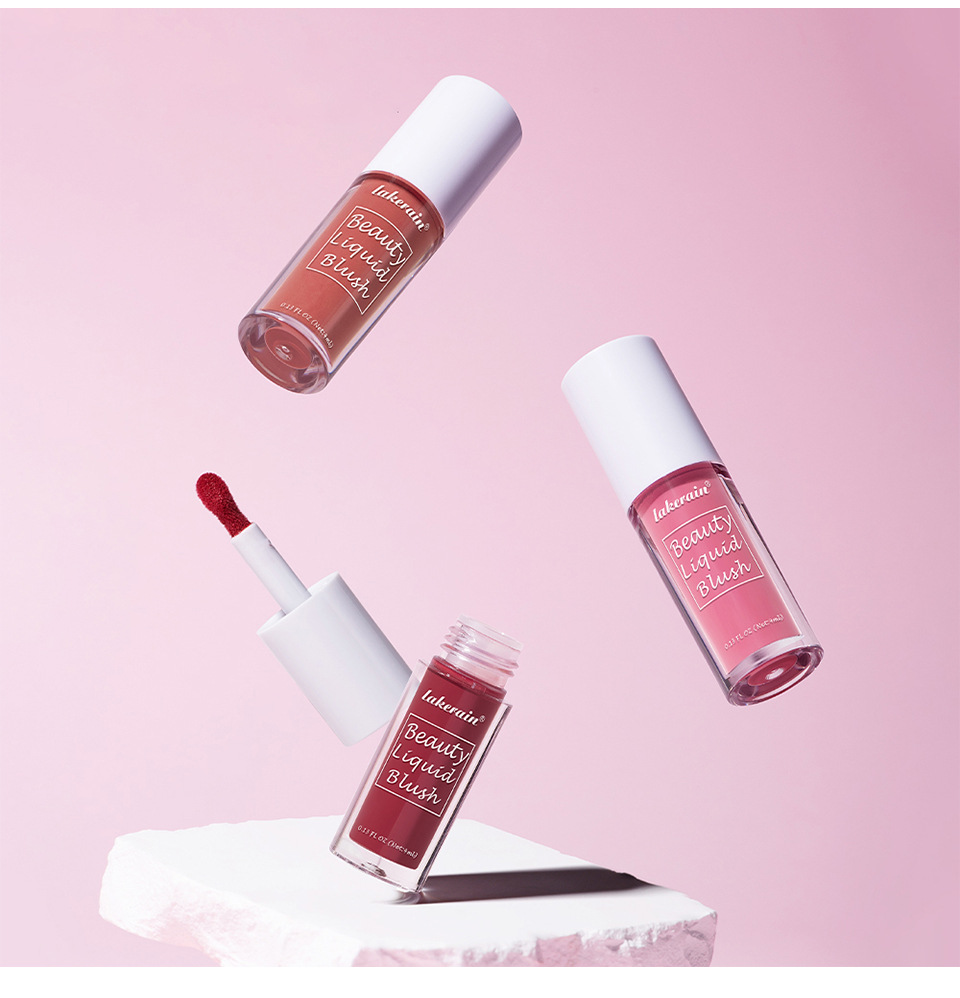 Lakerain Nine-color Liquid Blush is a natural, dazzling, long-lasting matte, smooth and delicate contour blush undefined