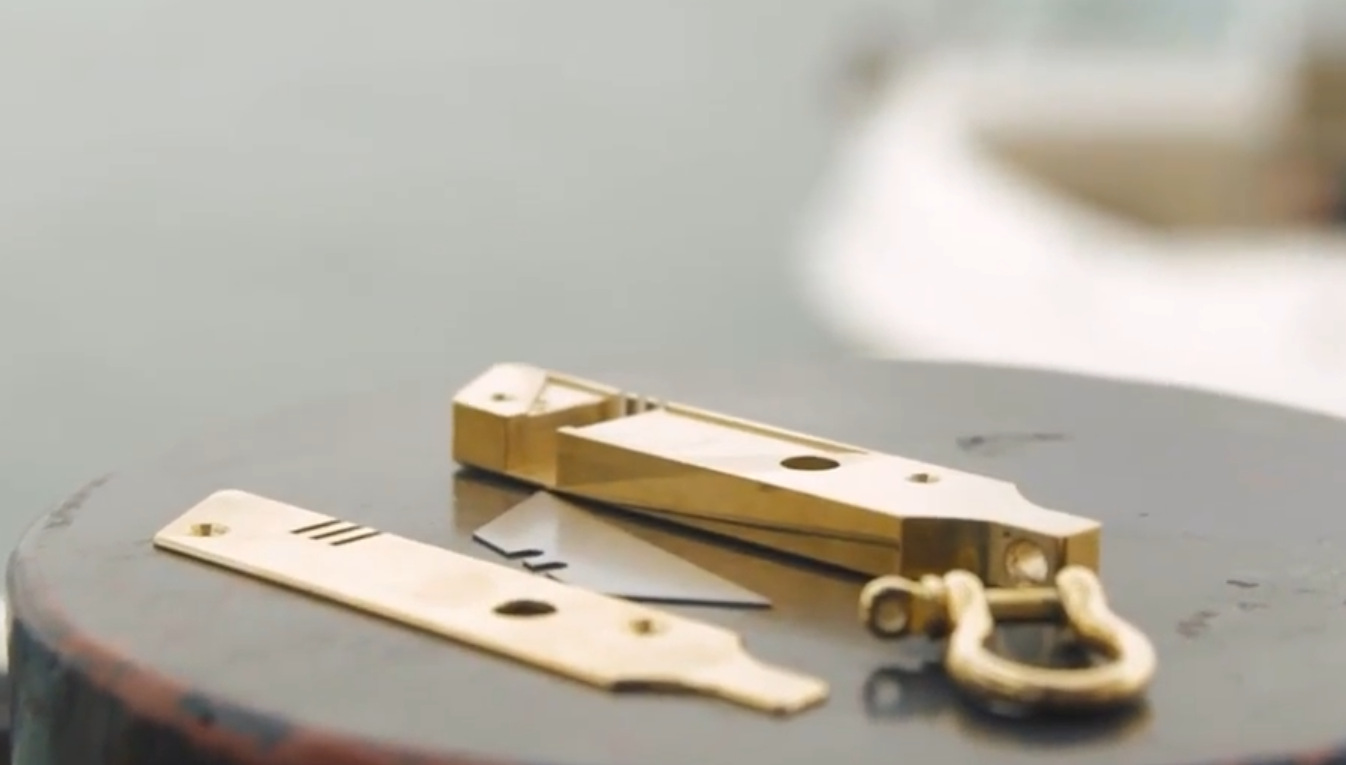 新款塑料瓶切割器Cablelaid by Oceanus Brass黄铜铝合金回收工具