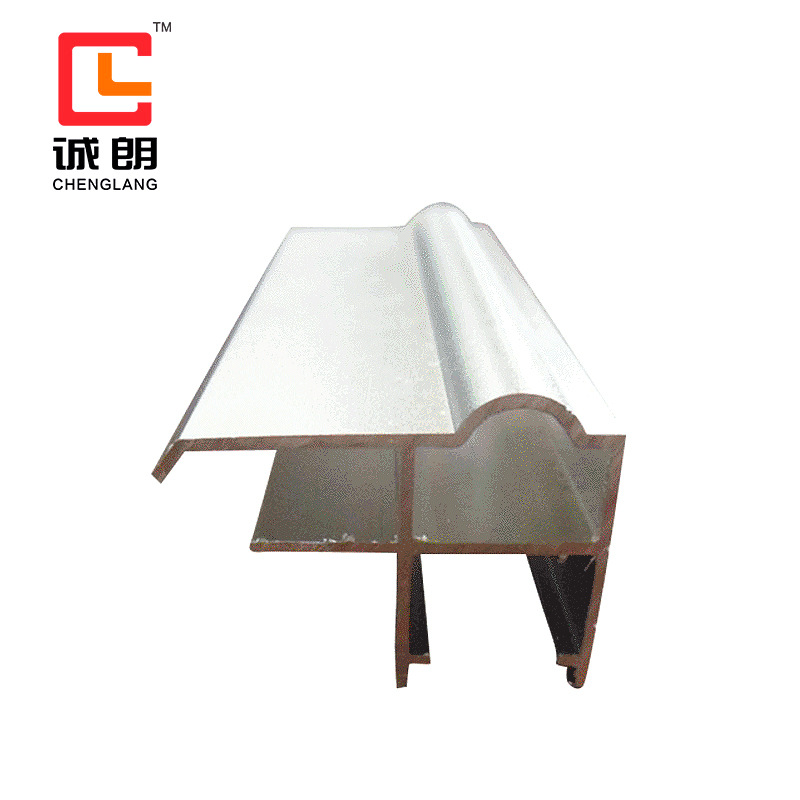 厂家批发 3.4Cm锌合金h型超薄画框型材 led广告灯箱边框铝材