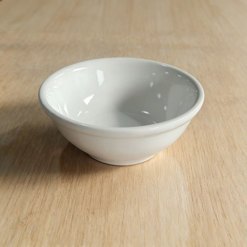 Juego de Vajilla de Cerámica de Porcelana, Esmaltado Blanco, Color Sólido, para Hotel, Restaurante y Hogar image 14