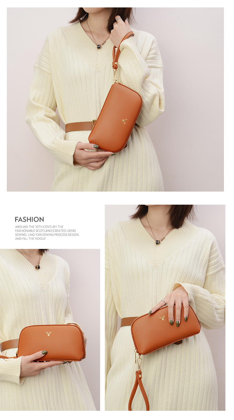 Wholesale Simple Solid Color Clutch Bag Nihaojewelry display picture 8