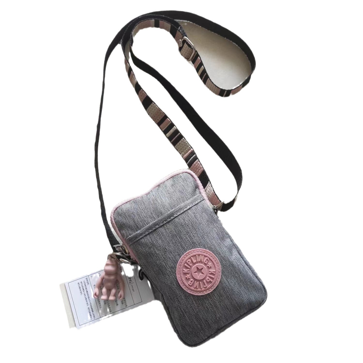 Ki1079 bolso de teléfono móvil para mujer mini bolso de mensajero pequeño bolso de hombro simple y versátil fresco y portátil moda