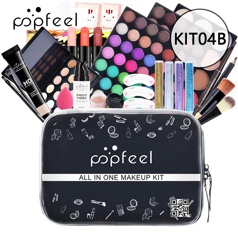 1000g Weight Makeup Set Type Of Cosmetics Paste Material Multicolor Pattern Elegant, Glam, Punk Style Elegant Glam Punk Multicolor Paste Makeup Set 26