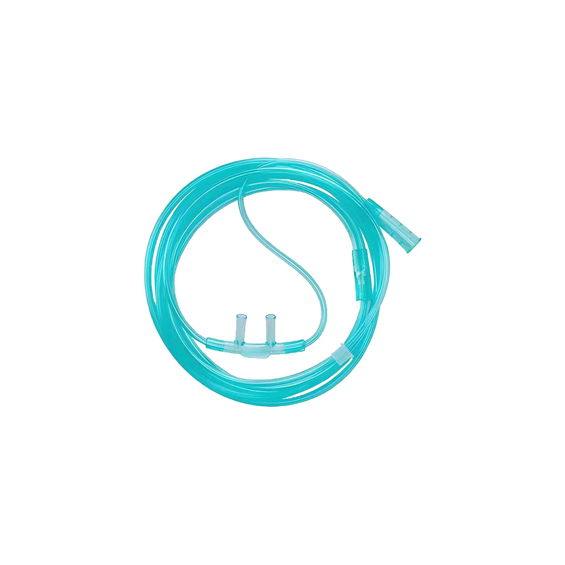 Medical nasal oxygen tube head wear 2.5 meters oxygen tube home oxygen machine accessories disposable nasal oxygen tube independent packaging