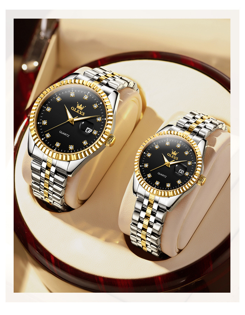 New Hot Selling Watch Olis Quartz 520 Valentine's Day Couple Watch Fashion Waterproof Men's Watch Men's Watch_voghion.com