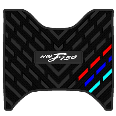 Nwf150 Three-Stripe Rubber Foot Pads, Motorcycle pedals
