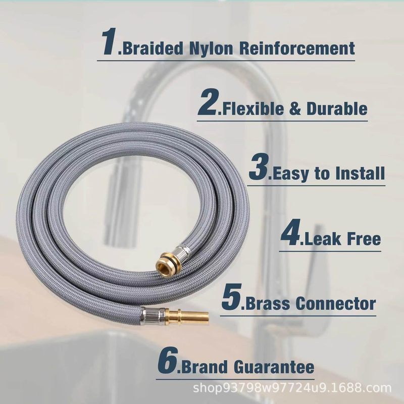 Hans'grohe 88624000 Replacement Hoseハンス '格雅厨房引抜きホース|undefined
