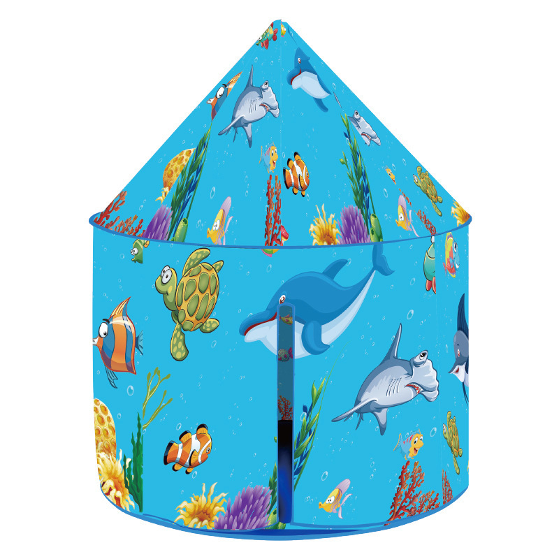 Transfronterizo Amazon nuevo mochila infantil castillo tienda plegable portátil casa de juegos al aire libre