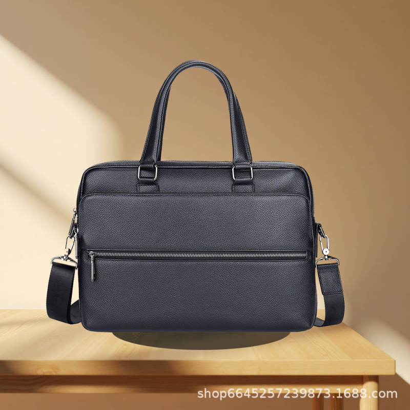 New Men's Laptop Bag 15.6 Inch Laptop Bag Business Portable Anti-splashing Men's Office Bag