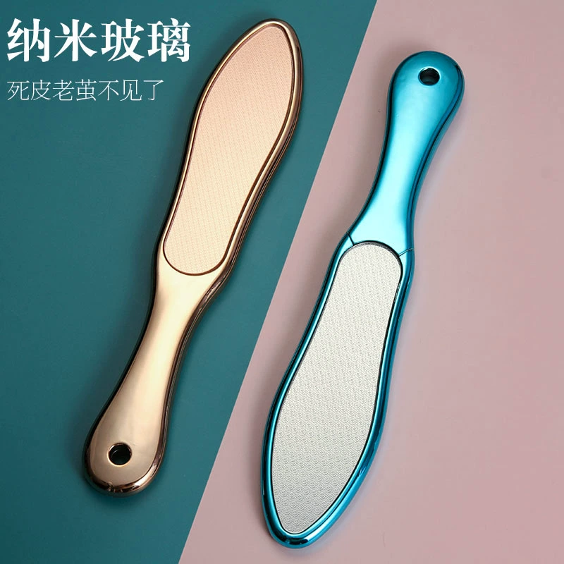 Артефакт Для Шлифования ног удаление омертвевшей кожи пятка Женская доска для трения ног бытовой инструмент для трения ног стопа шлифовальный камень стекло